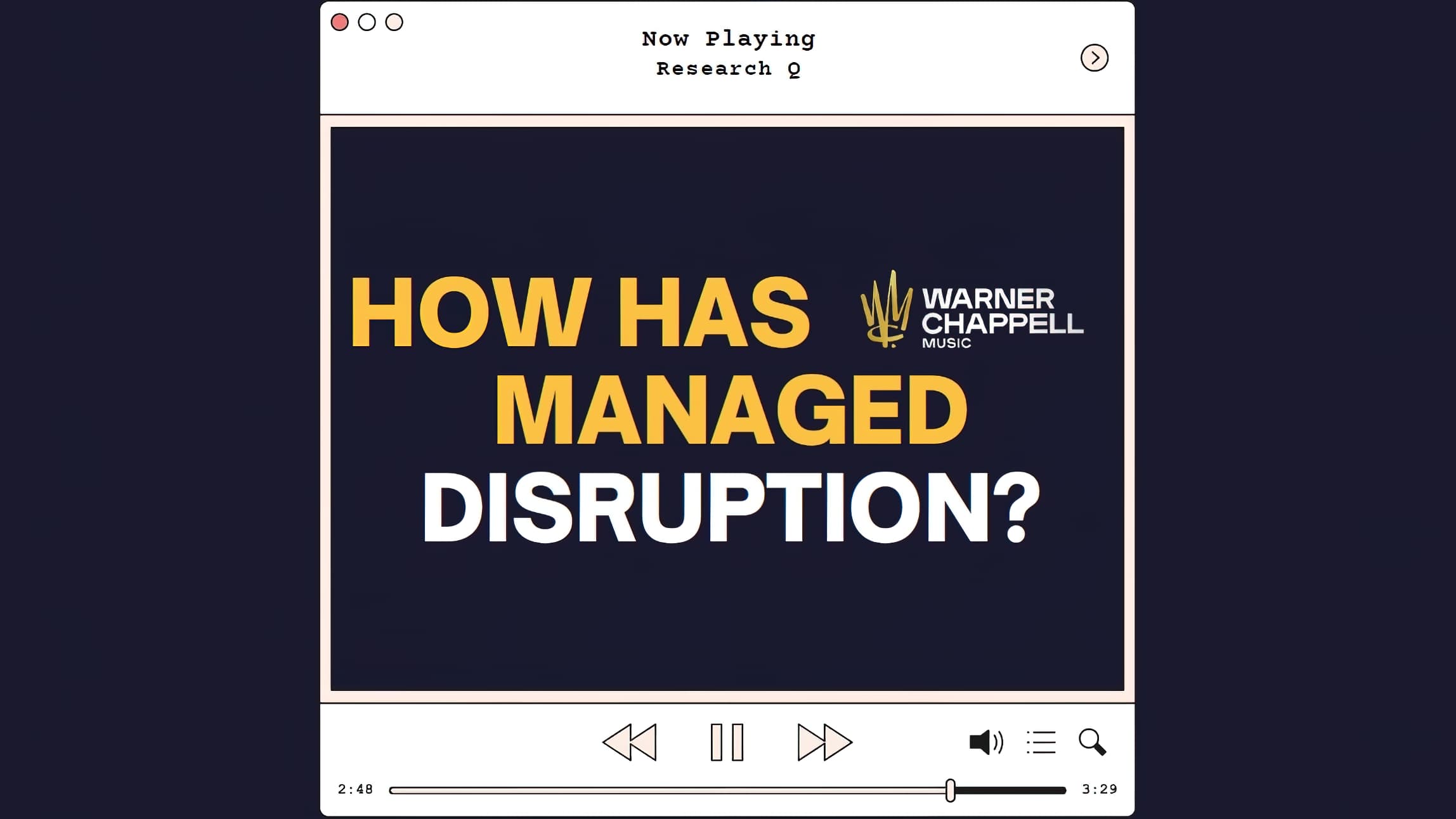 Warner Chappell Music: Strategic Media Analysis